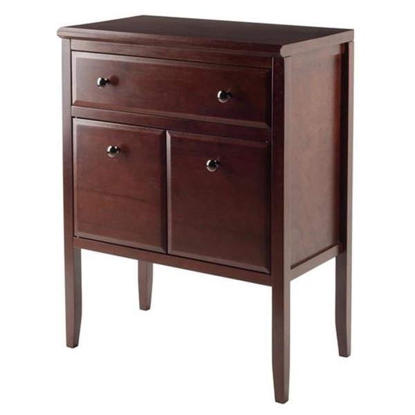 Winsome Winsome 40728 35.43 x 27.56 x 16.34 in. Orleans Modular Buffet with Drawer & Cabinet; Cappuccino 40728